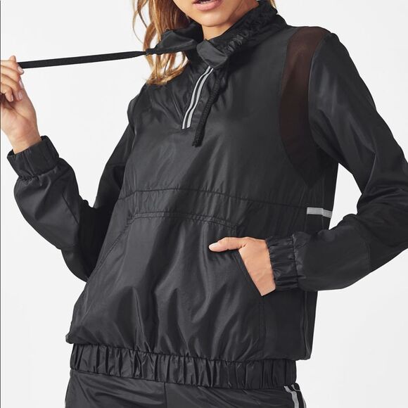 RARE NWT Fabletics Ziva Jacket - Black - Medium - Picture 1 of 9